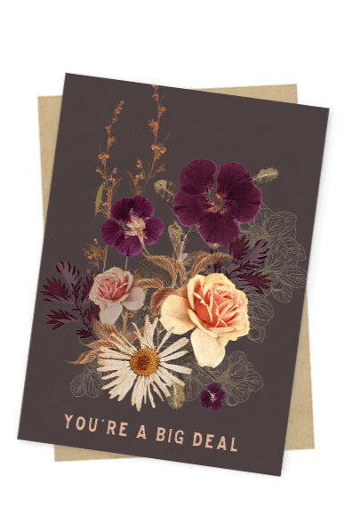 Big Deal Mini Greeting Card