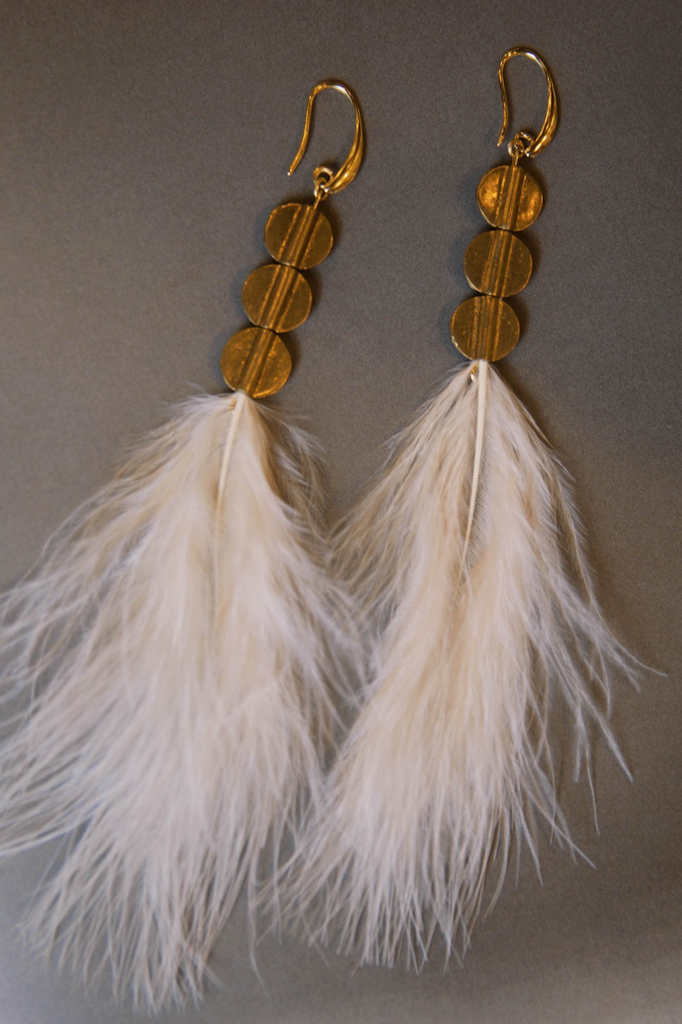 Angel Wing Drop Earrings