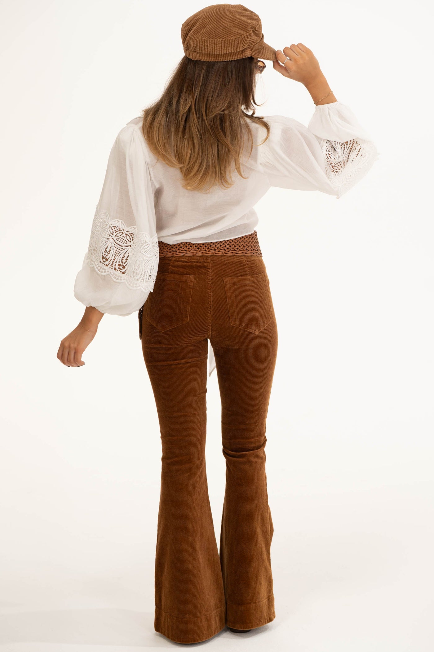 Cam Cam Bells | Saddle Brown Cord