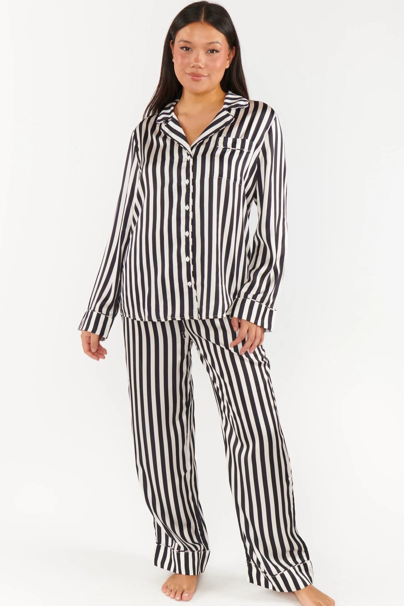 Classic PJ Set Set | Midnight Stripe