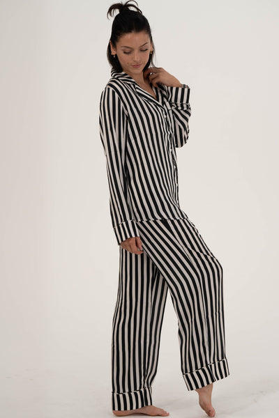 Classic PJ Set Set | Midnight Stripe