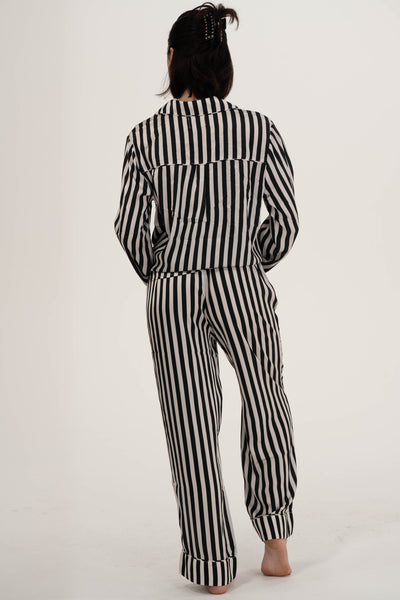 Classic PJ Set Set | Midnight Stripe