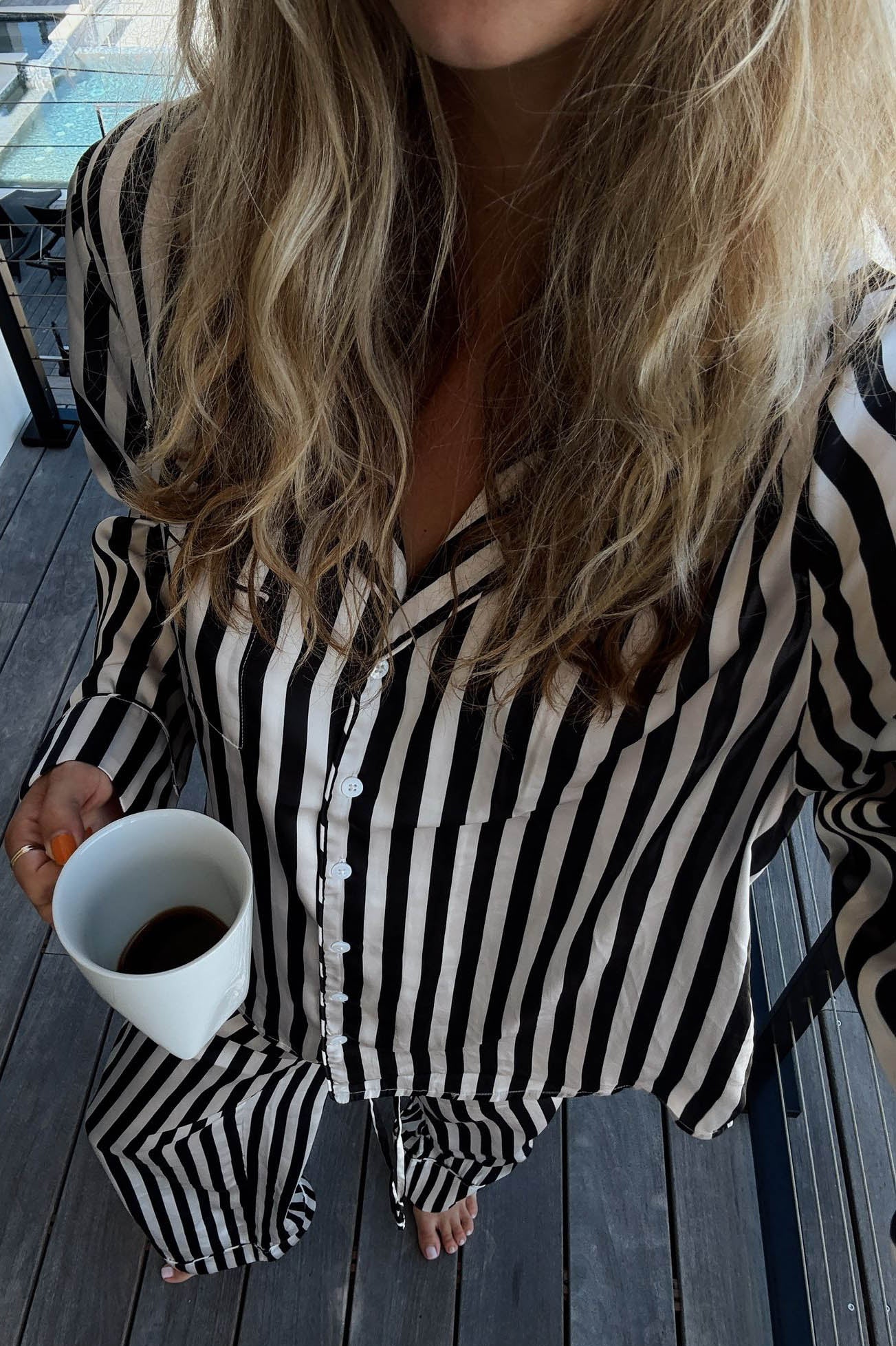 Classic PJ Set Set | Midnight Stripe