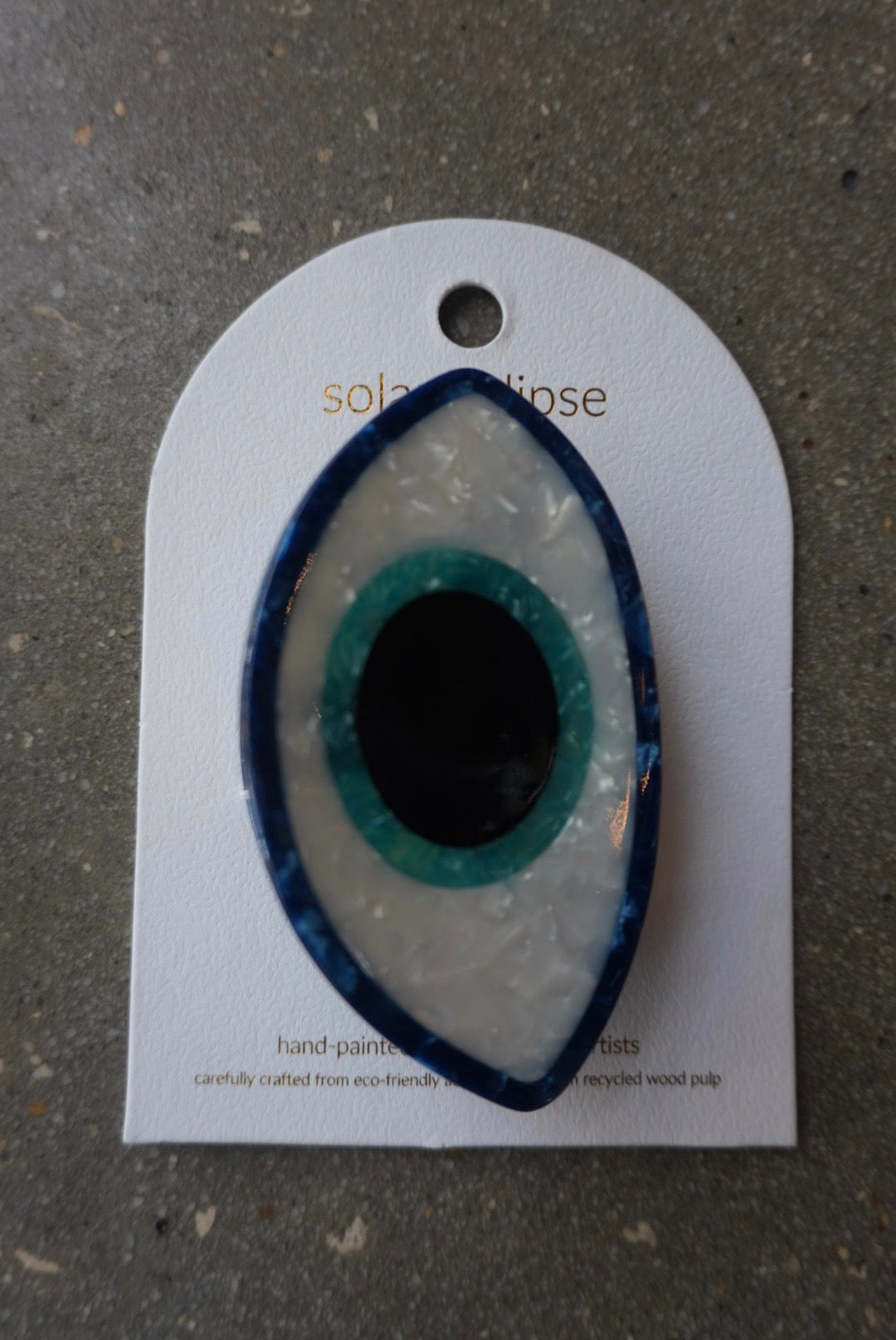 Evil Eye Claw Clip
