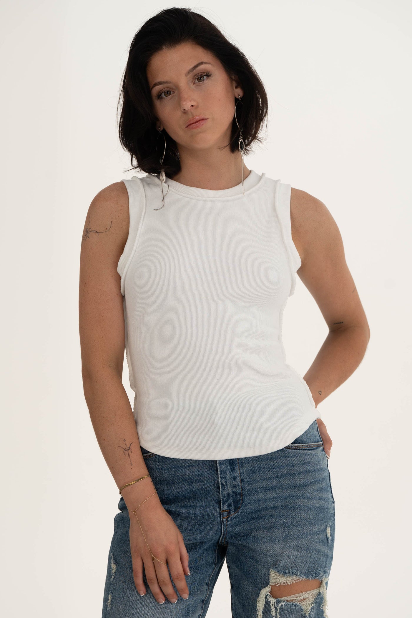 Frame Tank | White