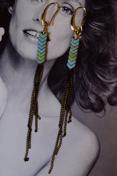 Ivy Chain Earrings
