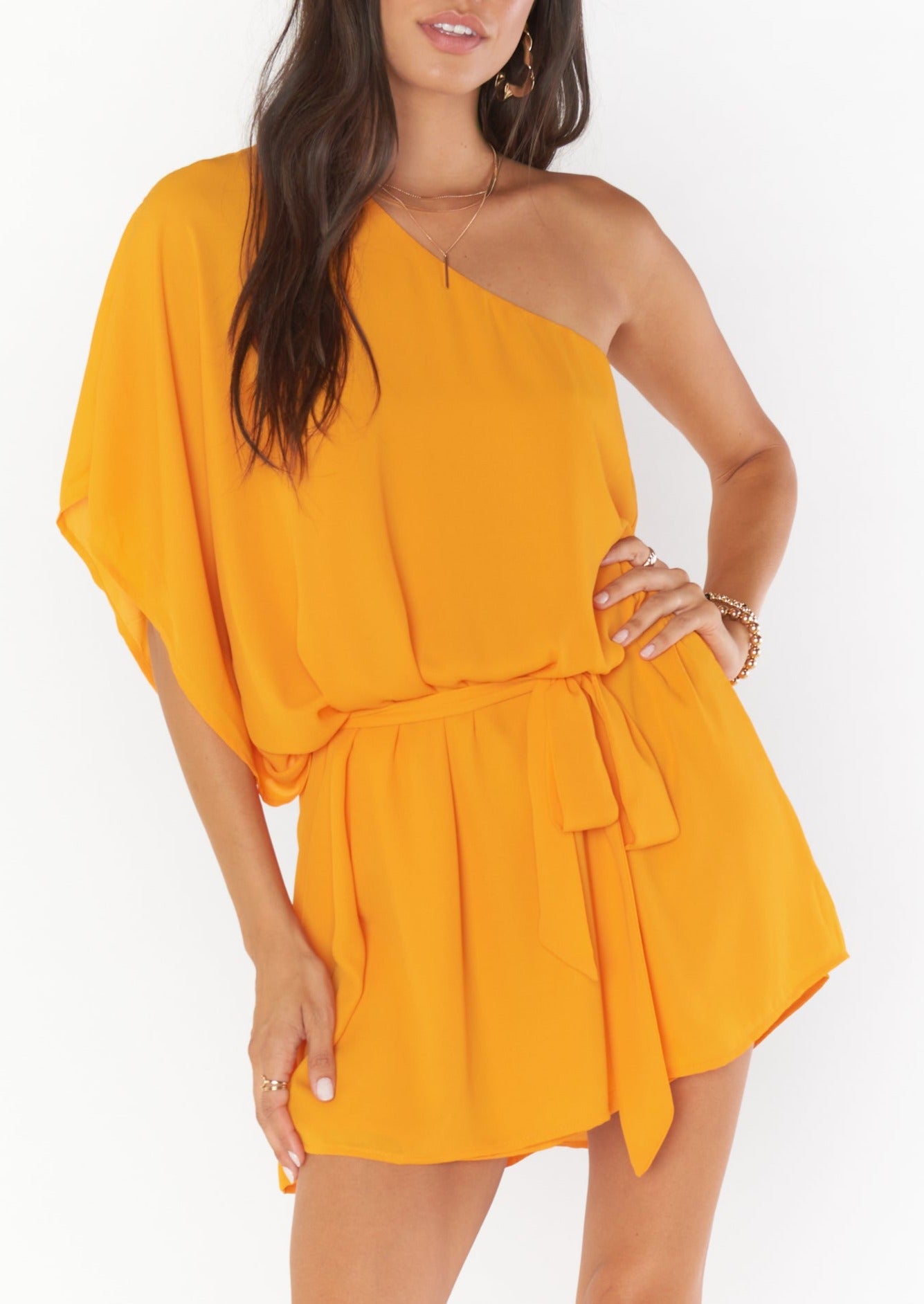 Trish Dress | Tangerine