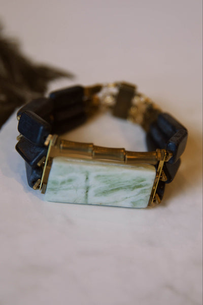 Midnight Jade Bracelet