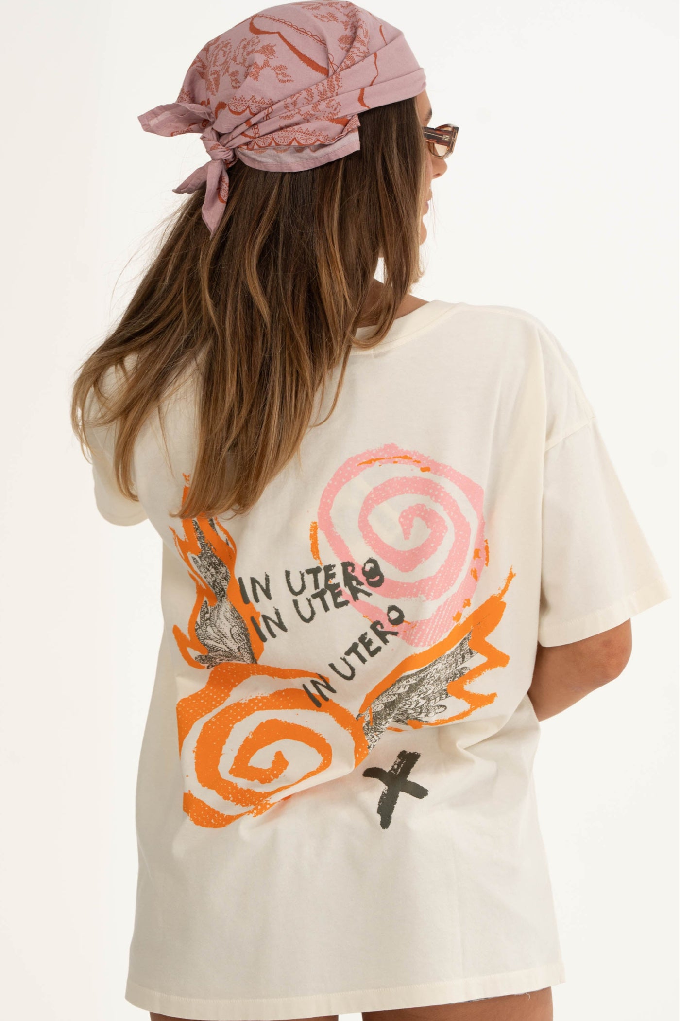 Nirvana In Utero Collage Merch Tee
