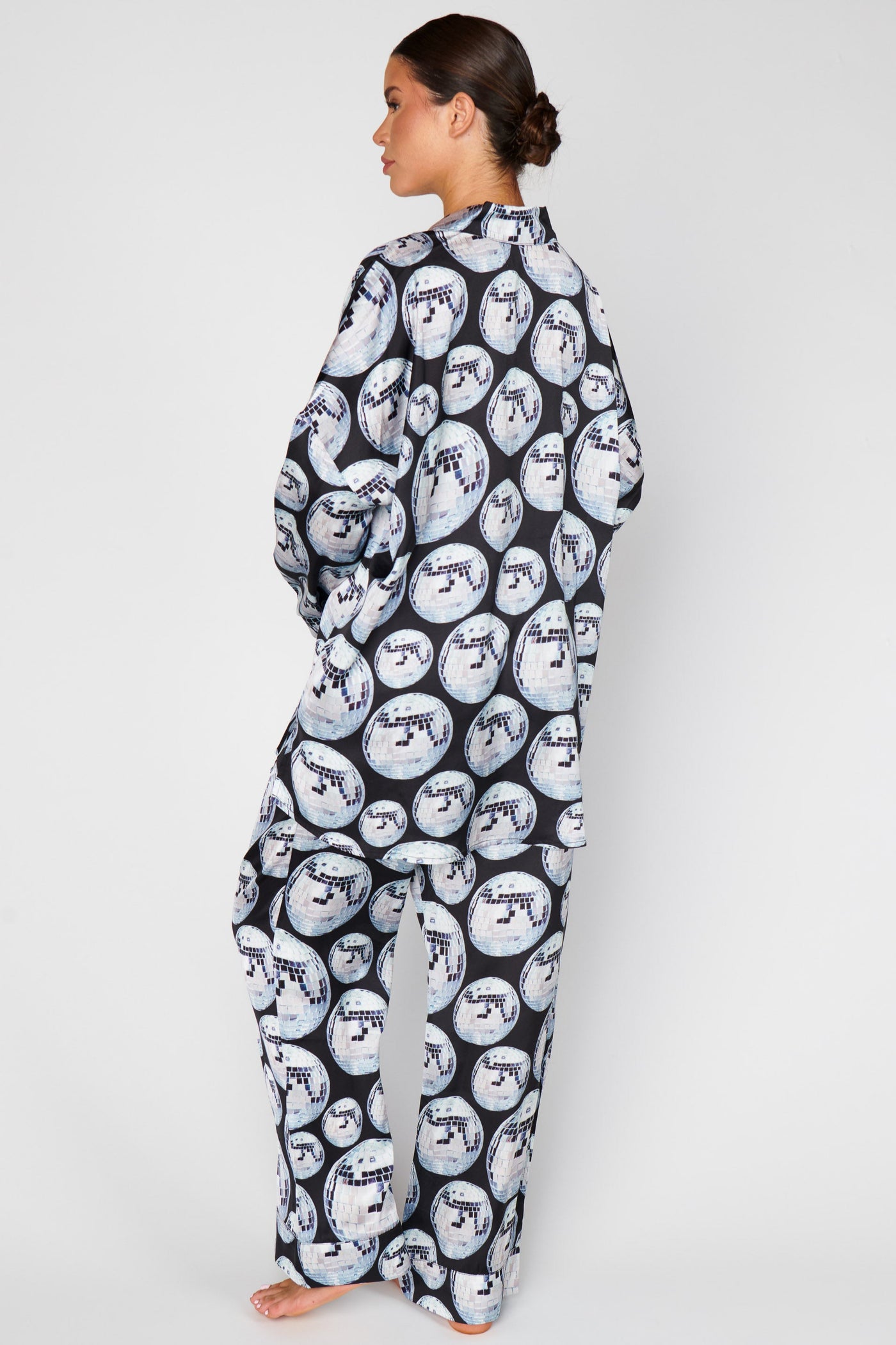 Overslept PJ Set | Disco Ball Silky