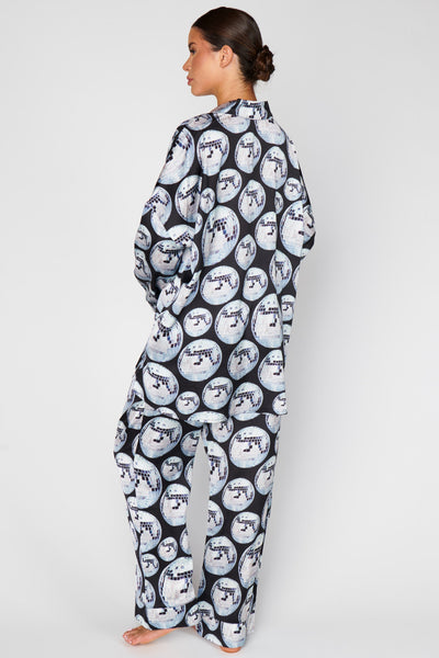 Overslept PJ Set | Disco Ball Silky