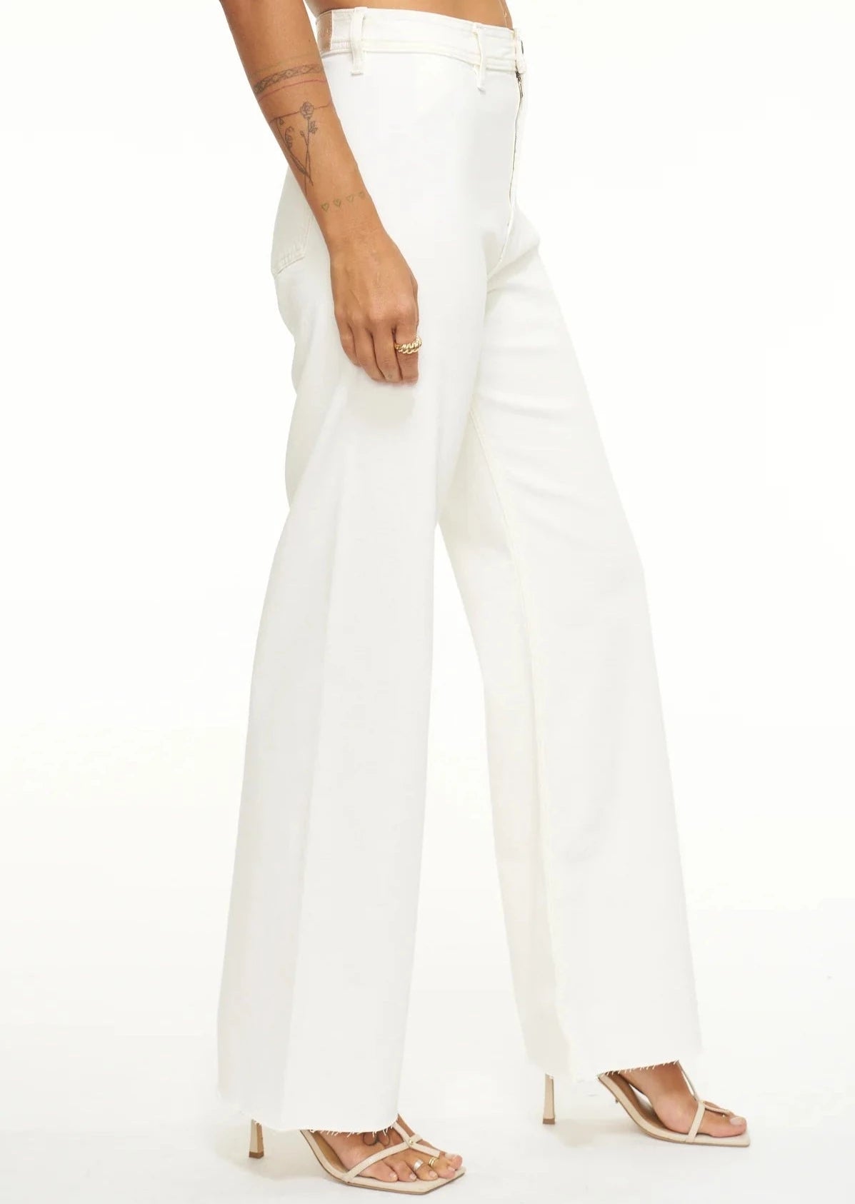 Penny High Rise Wide Leg | Sand