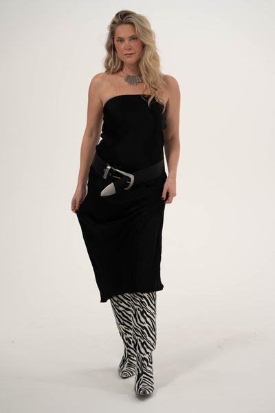Satin Behavior Maxi Dress