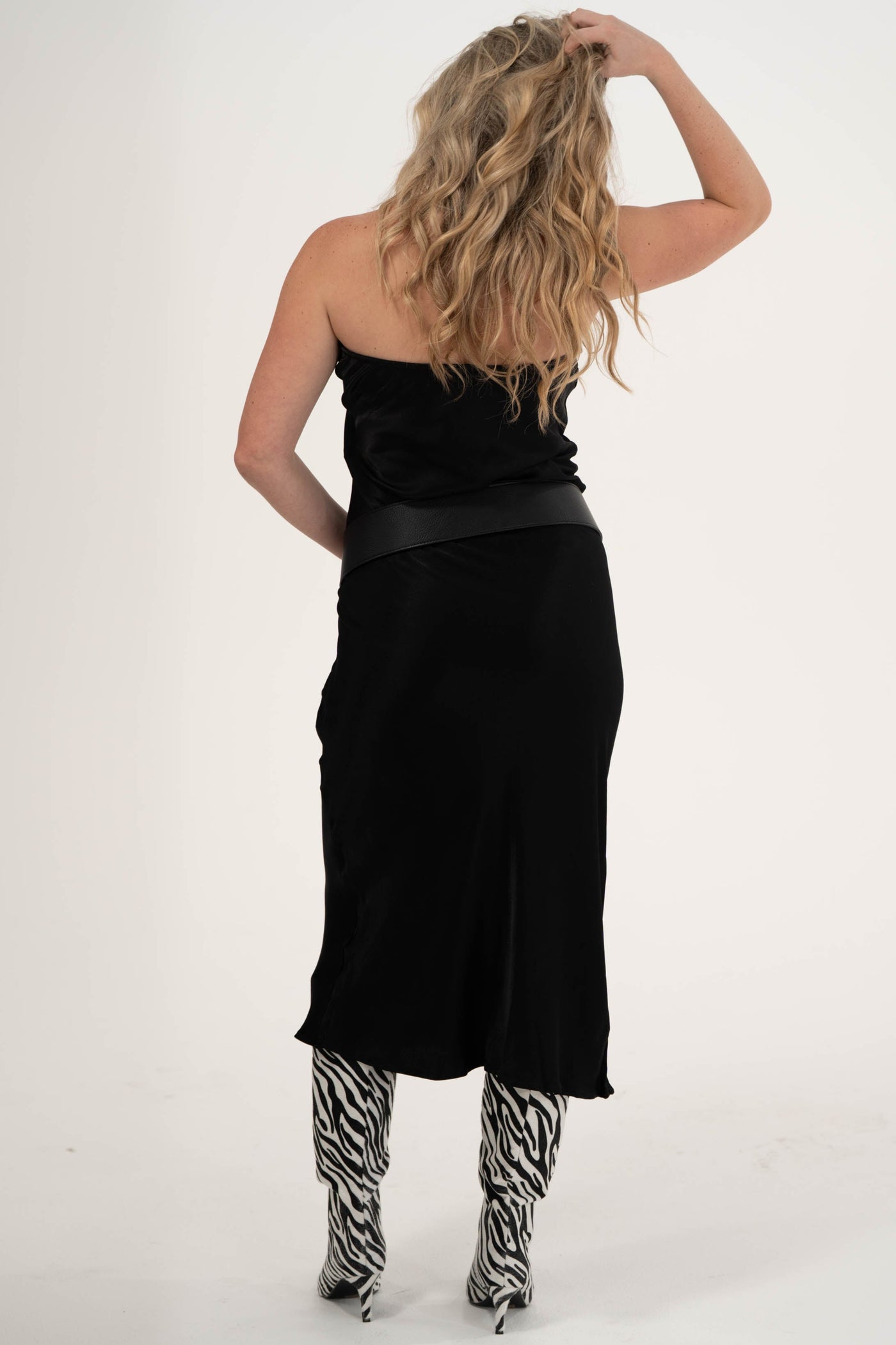 Satin Behavior Maxi Dress