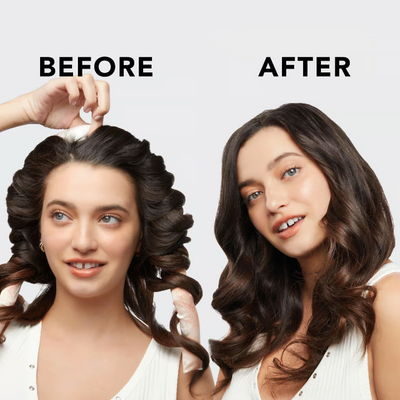 Satin Heatless Hair Curler | Sunset Tie Dye