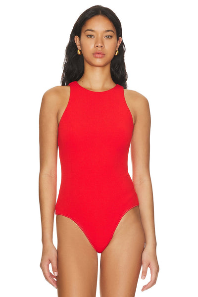 Best Bodysuit | Red Stretch