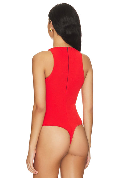 Best Bodysuit | Red Stretch