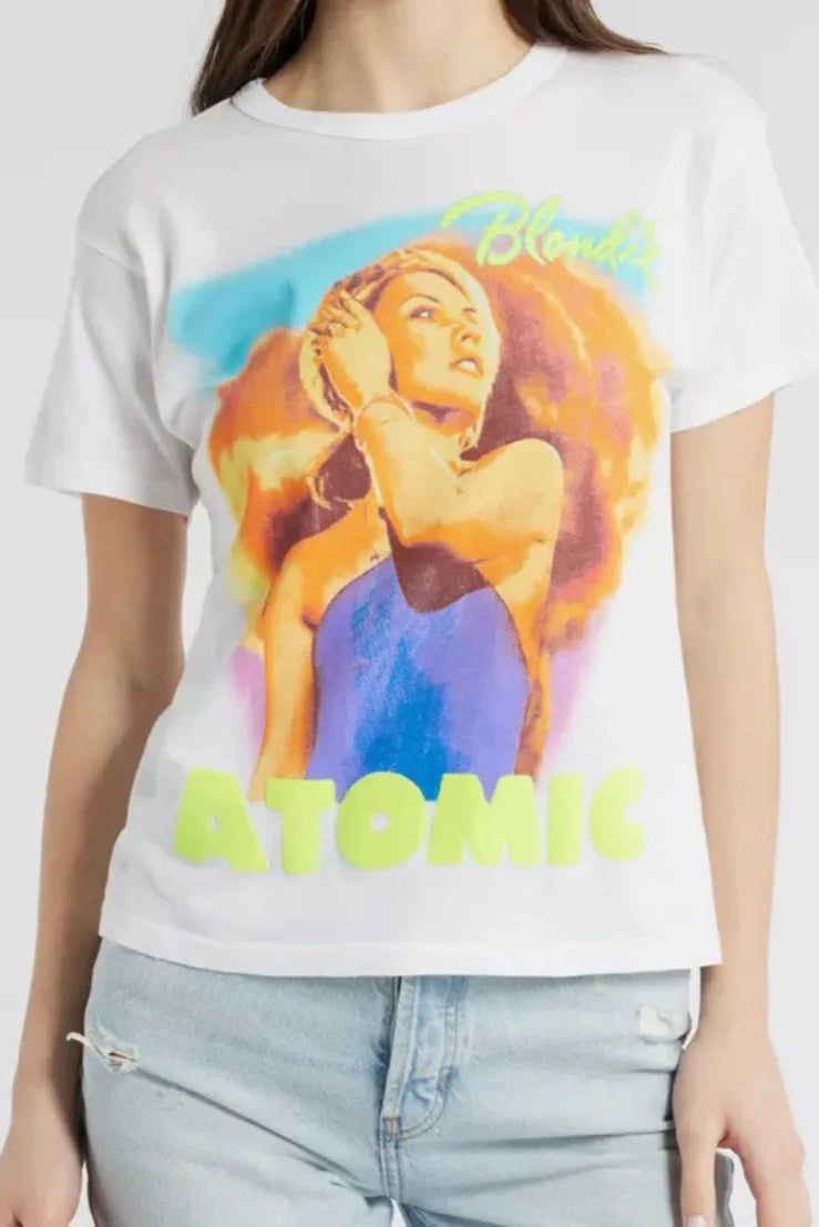 Blondie Atomic Ringer Tee