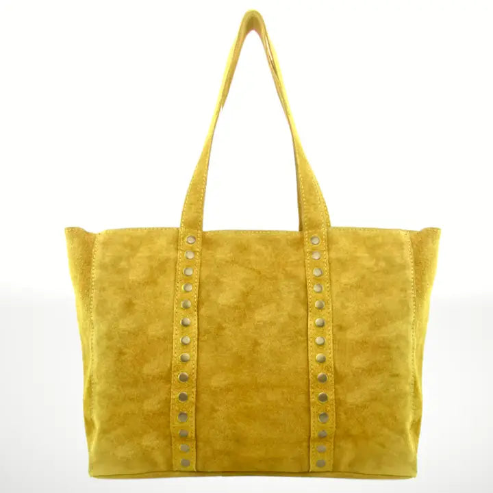 Celina Tote Bag | Yellow Suede