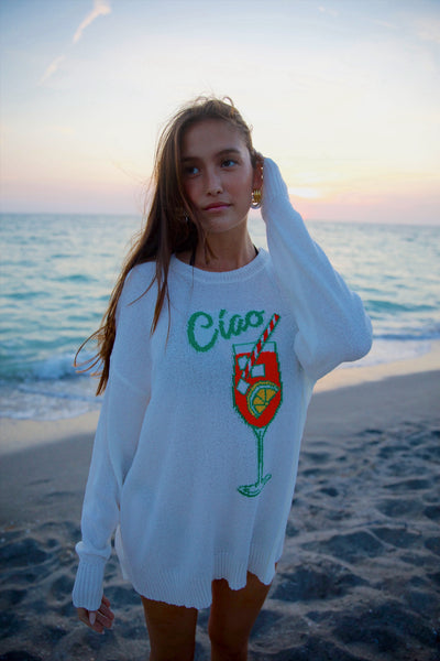 Woodsy Sweater | Ciao Cocktail Graphic Knit