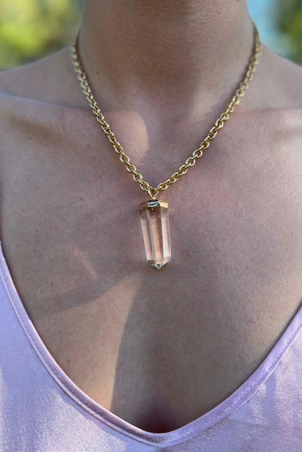 Quartz Point Necklace