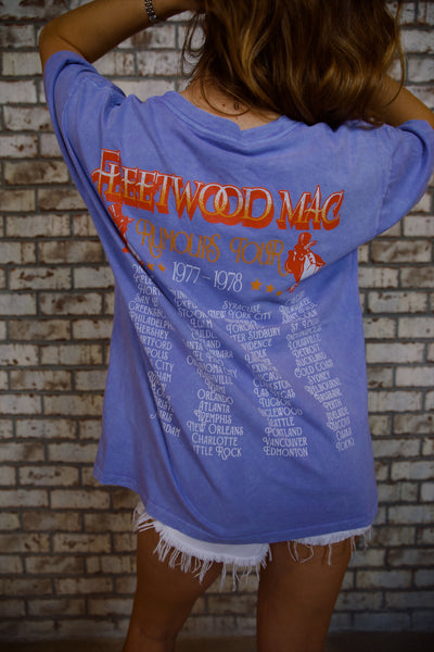 Fleetwood Mac Rumours Tour Merch Tee