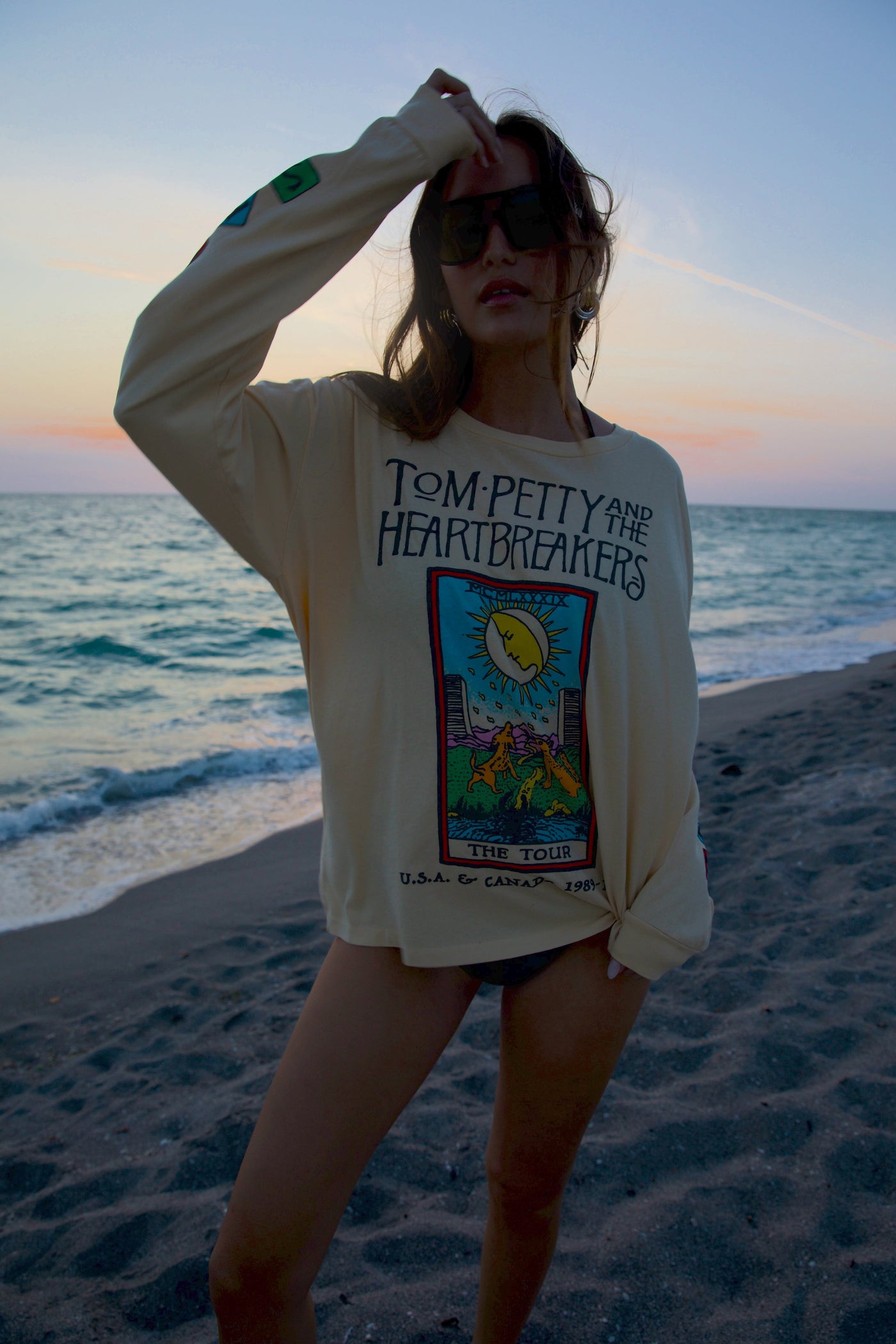 Tom Petty Strange Behavior Merch Long Sleeve Tee