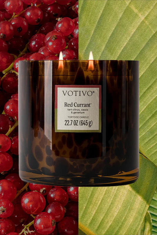 Votivo Tortoise Candle | Red Currant