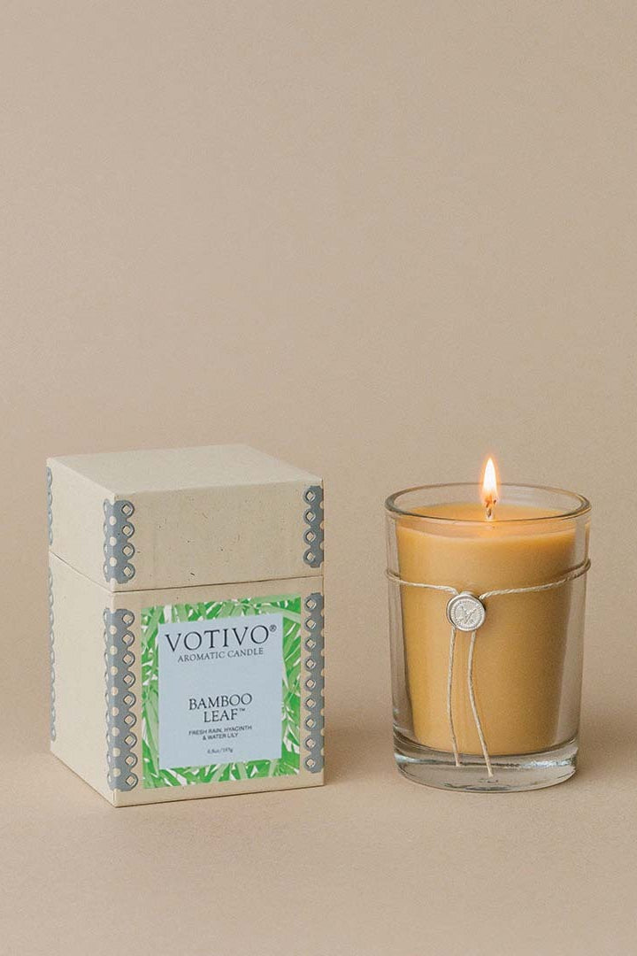 Votivo Aromatic Candle | Bamboo Leaf