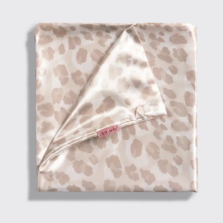 Satin King Pillowcase | Leopard