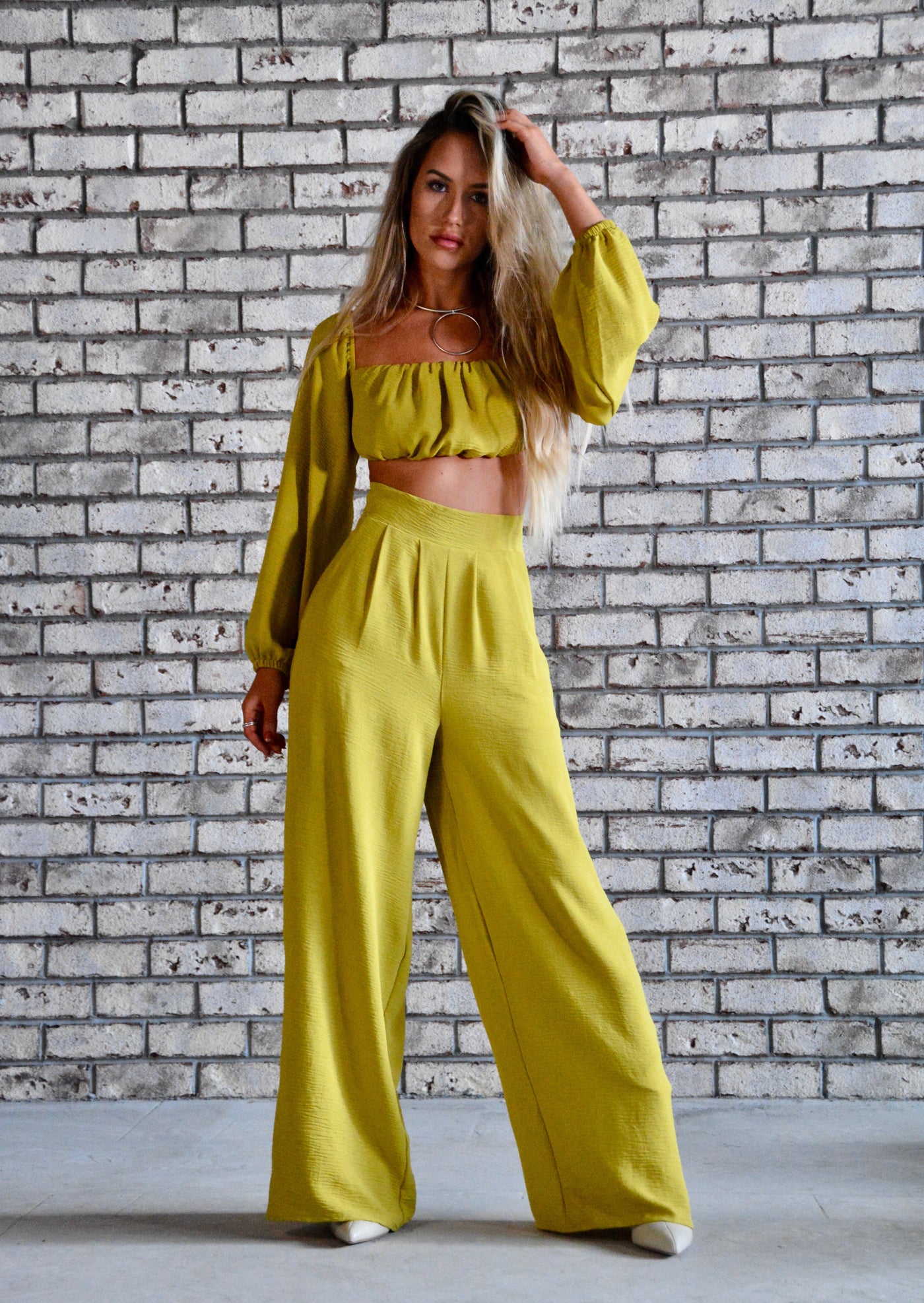 Cancun Pleated Pants