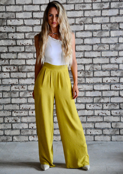 Cancun Pleated Pants