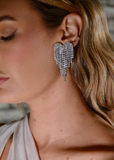 Carrie Mini Earrings | Silver