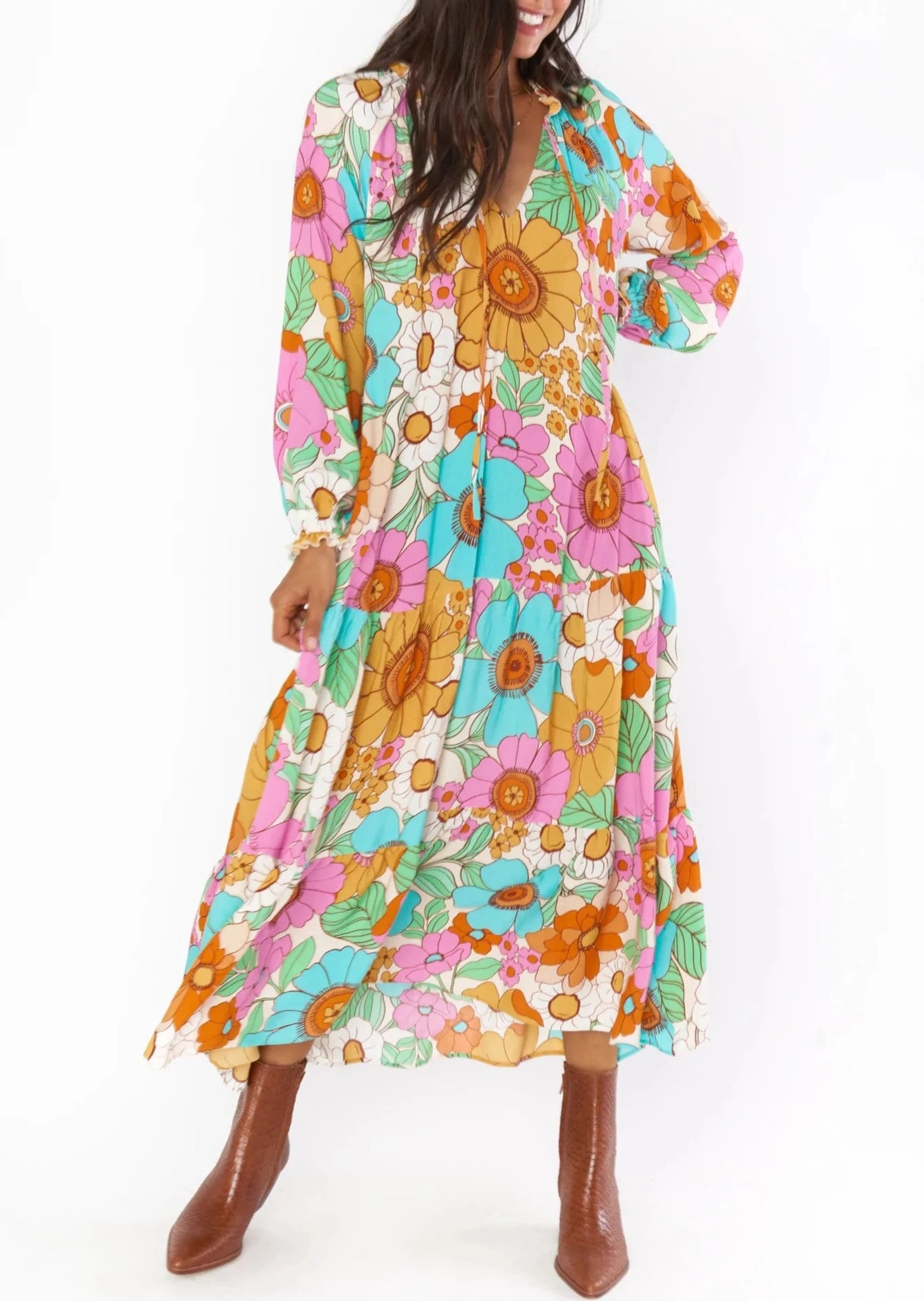 Birdie Maxi Dress | Flower Market