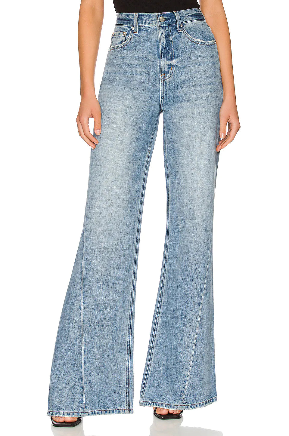 Ruby Palazzo Jeans | High Rise Othello