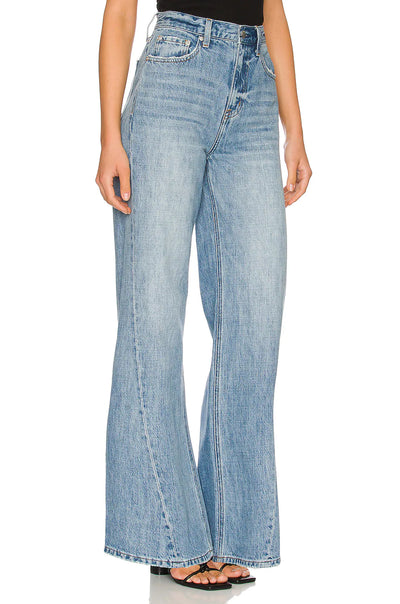 Ruby Palazzo Jeans | High Rise Othello