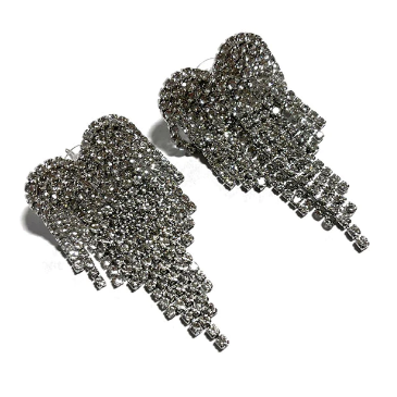 Carrie Mini Earrings | Silver
