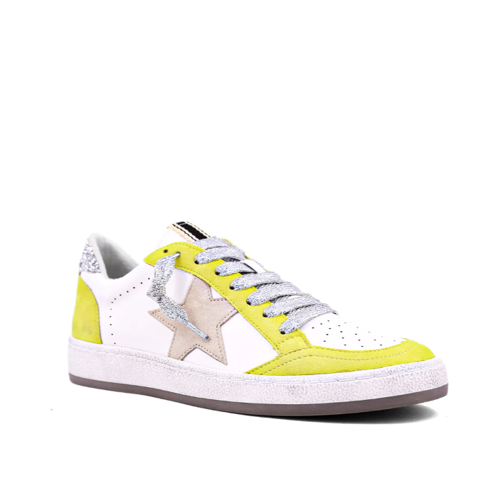 Paz Sneaker | Neon Yellow