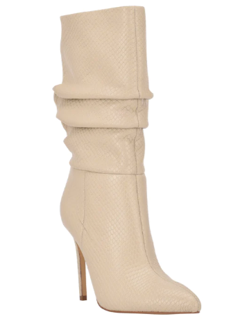 Romy Heeled Boots | Light Natural