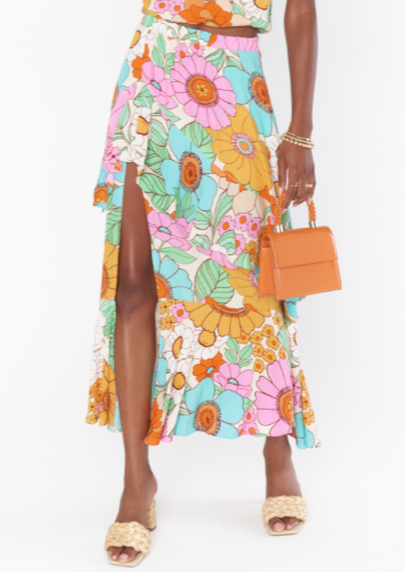 Nala Ruffle Skirt | Flower Market