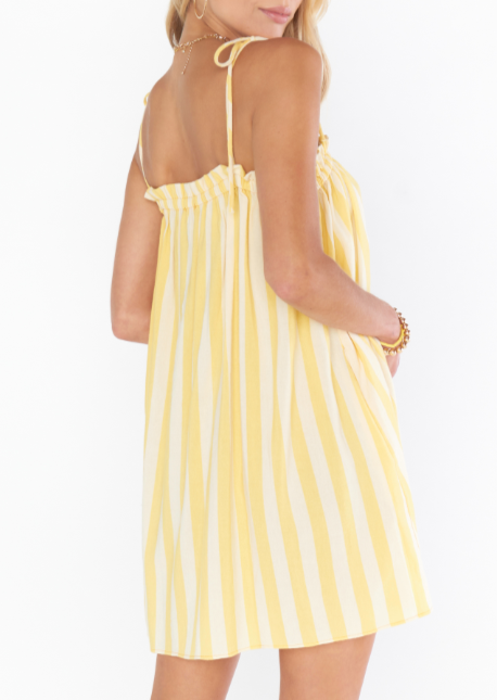 Angel Mini Dress | Sunny Stripe