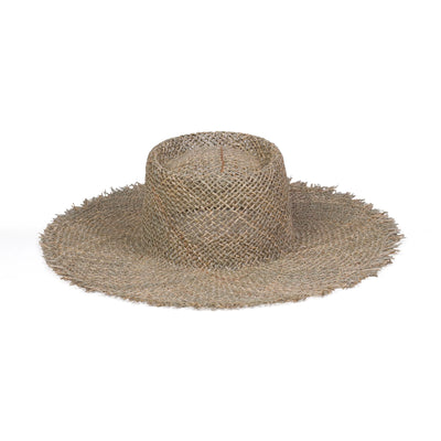 Sunnydip Frayed Boater | Seagrass