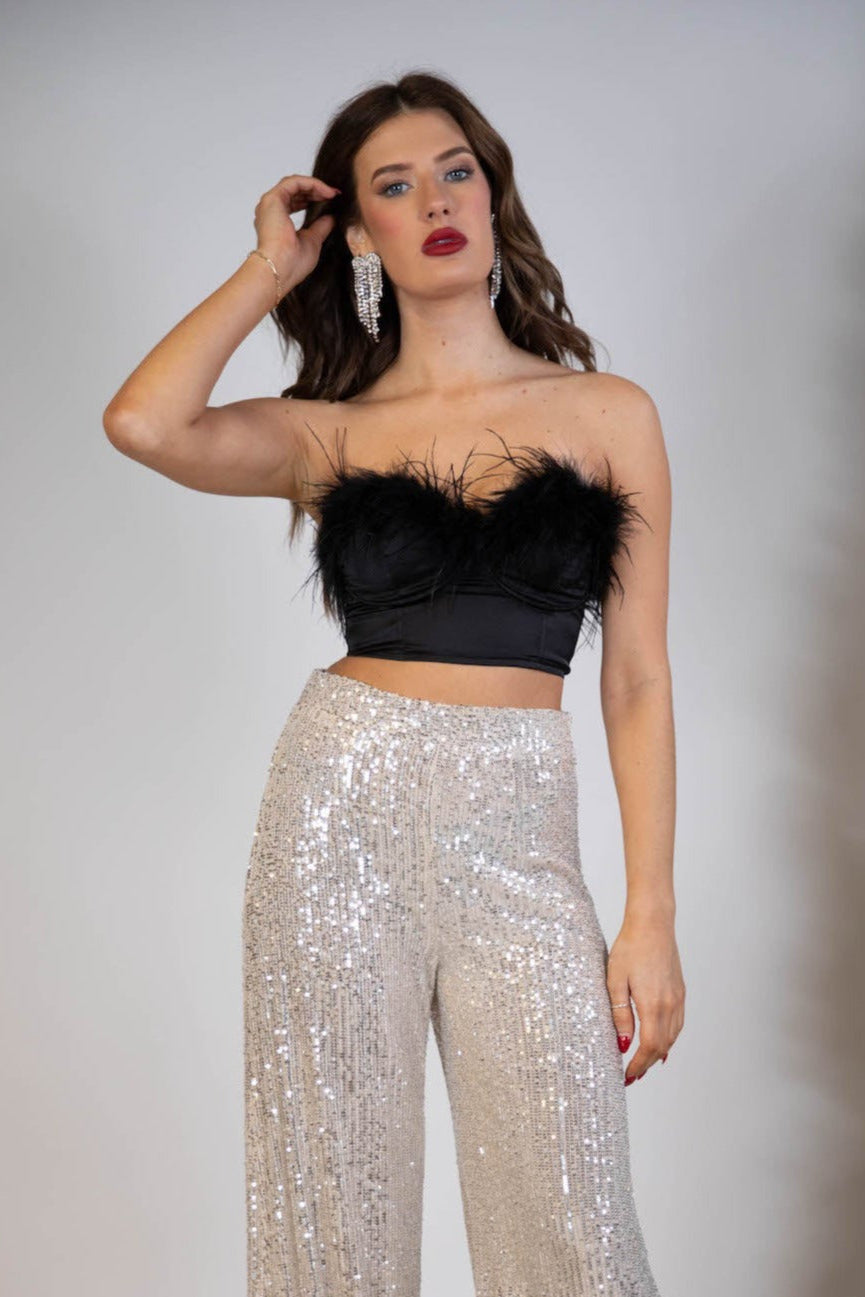 Cabaret Bustier | Black