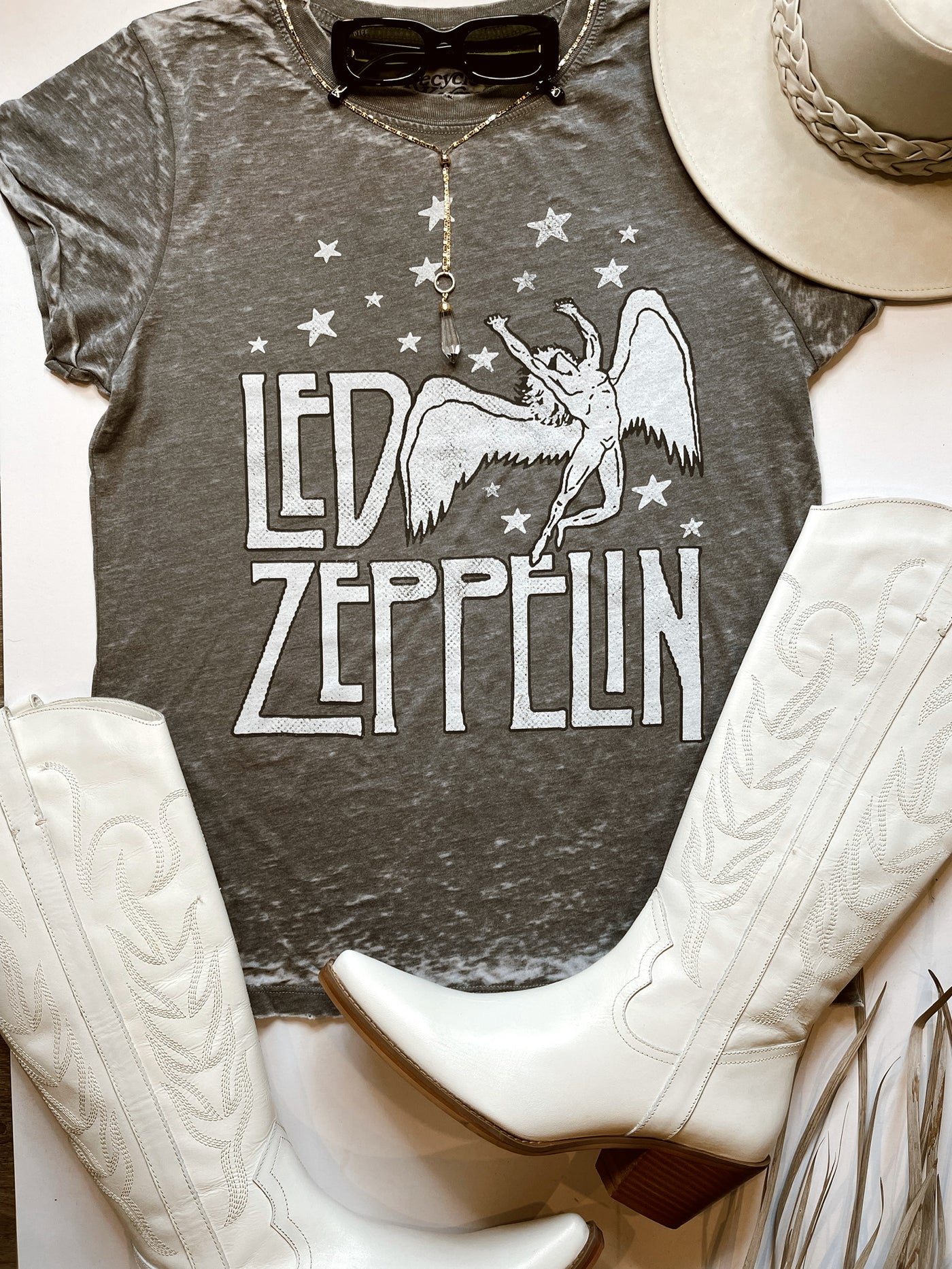 Led Zeppelin Stars Tee