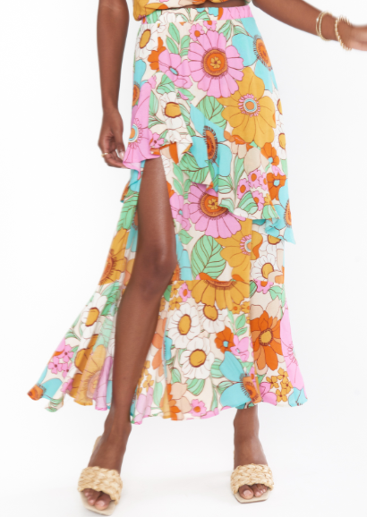 Nala Ruffle Skirt | Flower Market