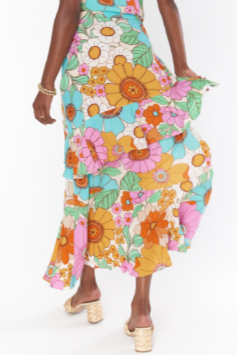 Nala Ruffle Skirt | Flower Market