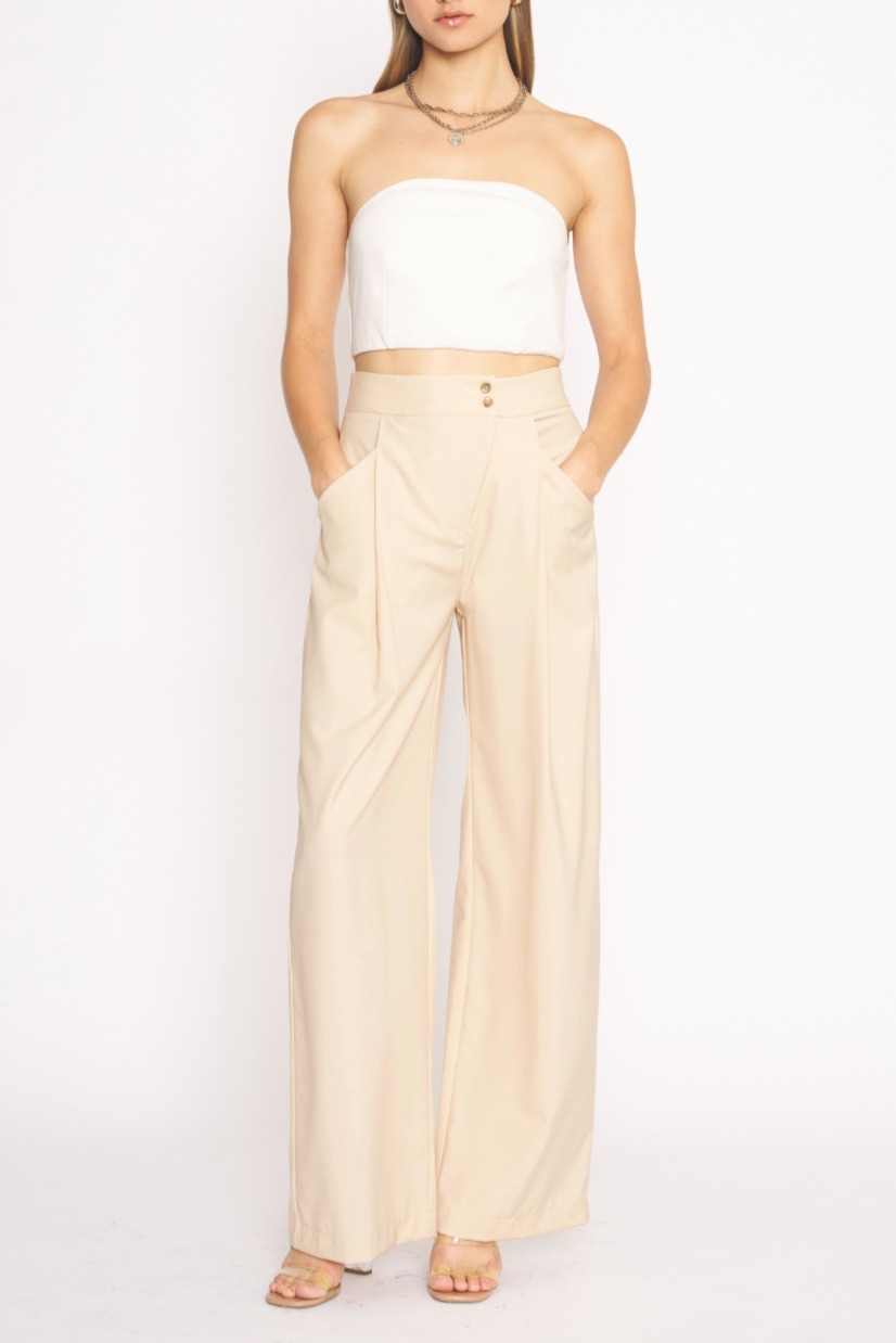 Shayna Pants | Light Taupe