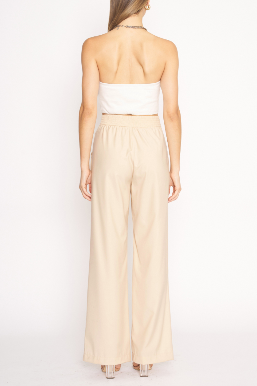 Shayna Pants | Light Taupe