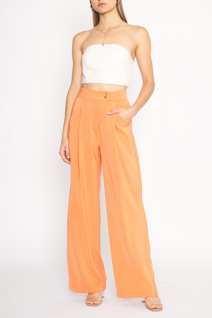 Shayna Pants | Tangerine
