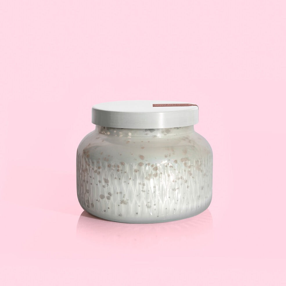 White Mercury Candle | Tinsel + Spice